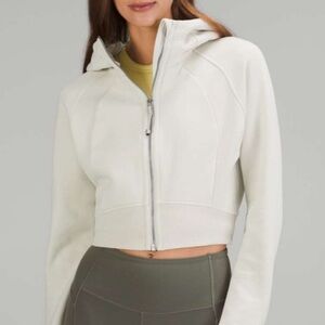 Lululemon full zip cropped hoodie